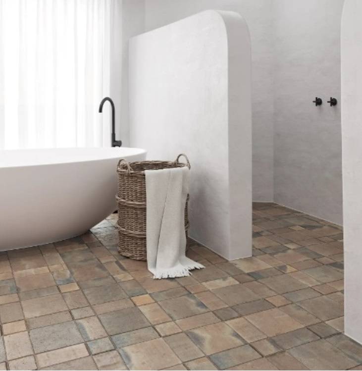 carrelage imitation terre cuite ancienne